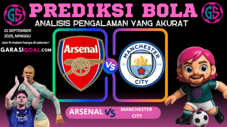 GARASISLOT Prediksi Bola Arsenal vs Manchester city