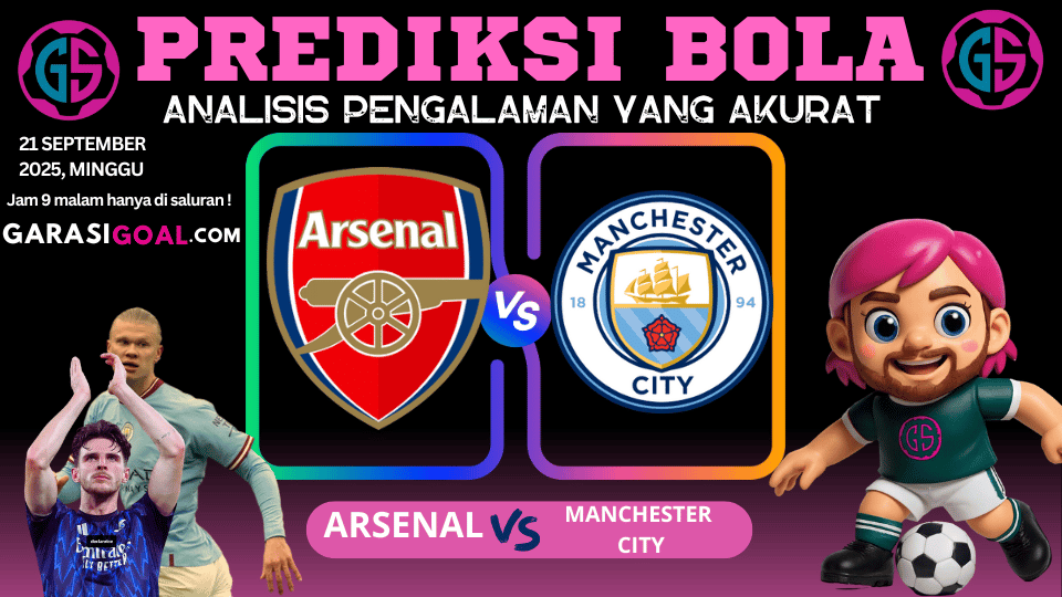 GARASISLOT Prediksi Bola Arsenal vs Manchester city
