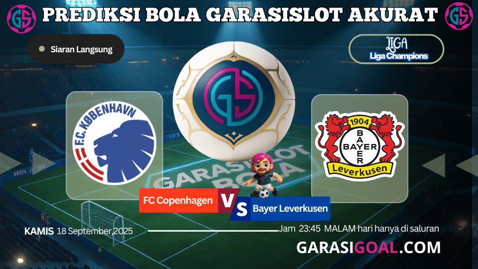 GARASISLOT Prediksi Bola FC Copenhagen vs Bayer Leverkusen