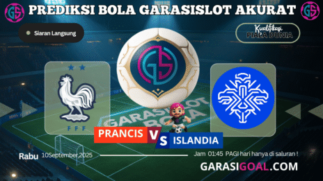 GARASISLOT Prediksi Bola Prancis vs Islandia Piala Dunia 2026
