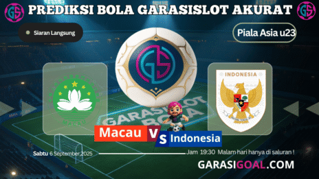Prediksi Bola di GARASISLOT Makau vs Indonesia Piala Asia u23
