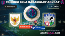 Prediksi Bola Indonesia vs China taipei oleh Garasislot Akurat!