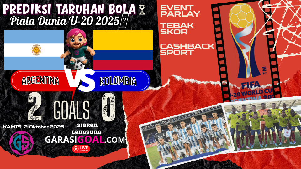 Argentina vs Kolombia 2025 – Laga Sengit Penentu Dominasi Amerika Latin di GARASISLOT