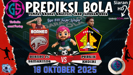 Borneo FC vs Persik Kediri Pertarungan Sengit Dua Macan Kalimantan dan Kediri di GARASISLOT