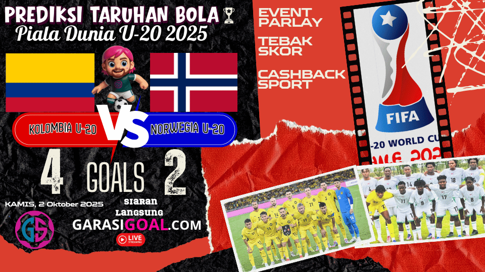 GARASISLOT Prediksi Bola Kolombia vs Norwegia