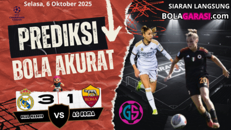 GARASISLOT Prediksi Bola Real Madrid vs AS Roma Akurat 2025