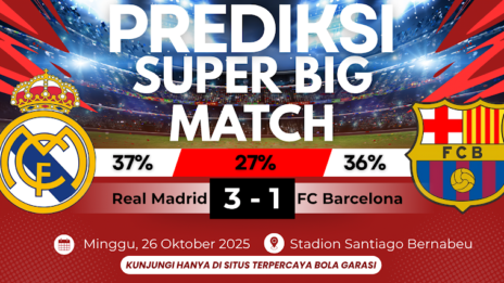 GARASISLOT Prediksi Bola Real Madrid vs Barcelona