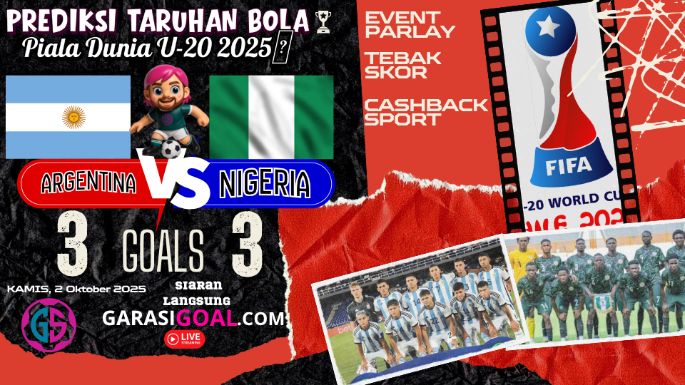 Prediksi Argentina vs Nigeria 2025: Duel Kekuatan Amerika Latin vs Afrika di GARASISLOT