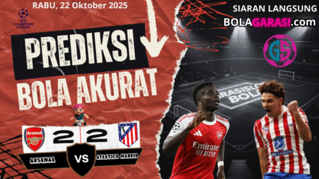 Prediksi Arsenal vs Atletico Madrid 2025 Duel Taktik Dua Raksasa Eropa di GARASISLOT