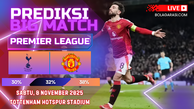 Garasislot Prediksi Bola Tottenham Hotspur vs Manchester United