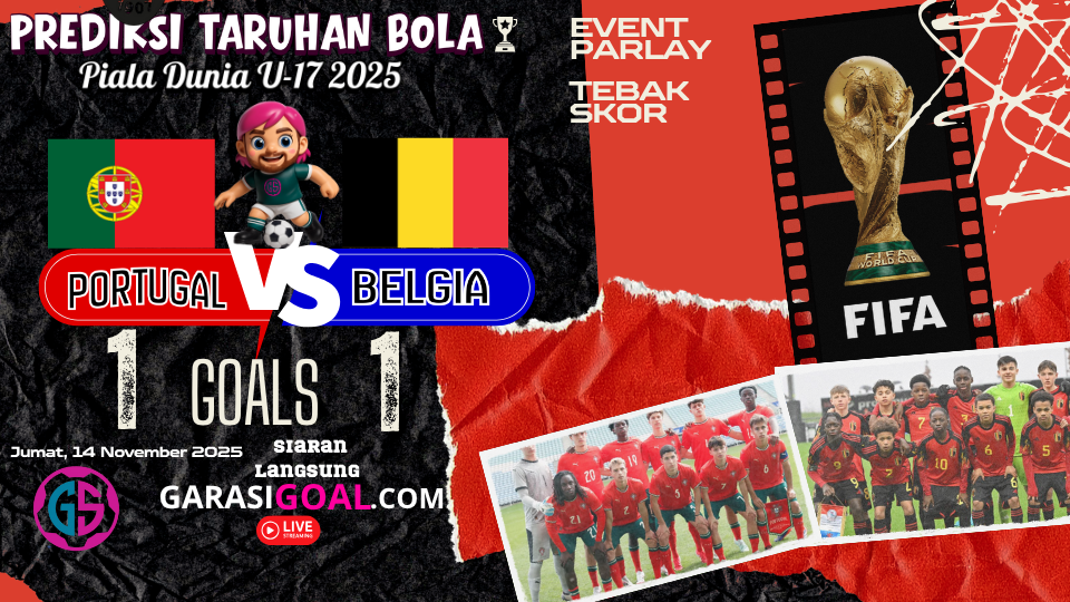 Prediksi bola Portugal vs Belgia Duel panas di GARASISLOT