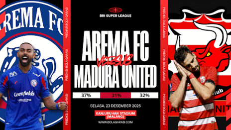 GARASISLOT Prediksi bola Arema FC vs Madura United