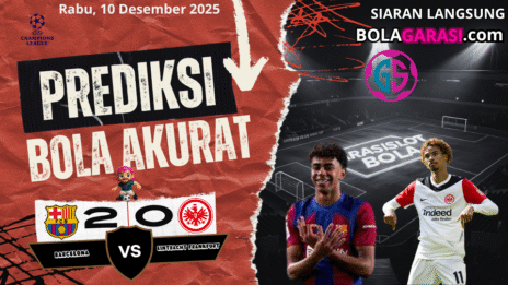 GARASISLOT Prediksi bola Barcelona vs Eintracht Frankfurt