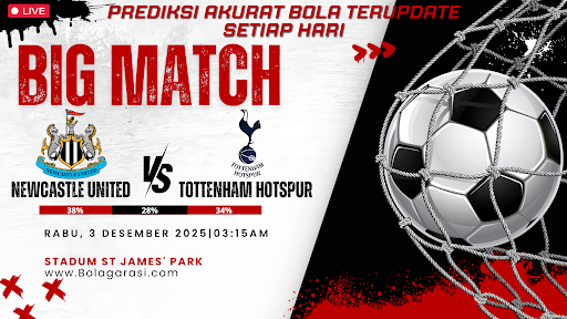 GARASISLOT Prediksi bola Newcastle United vs Tottenham Hotspur