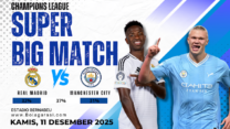 GARASISLOT Prediksi bola Real Madrid vs Manchester City