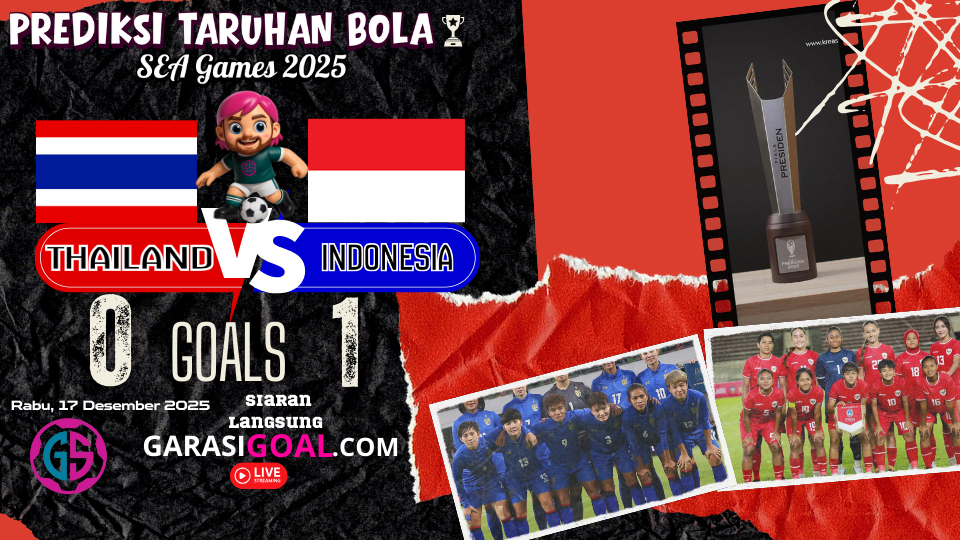 GARASISLOT Prediksi bola Thailand vs Indonesia