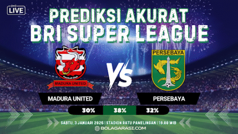 GARASISLOT Prediksi bola Madura United vs Persebaya Surabaya