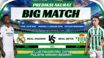 GARASISLOT Prediksi bola Real Madrid vs Real Betis