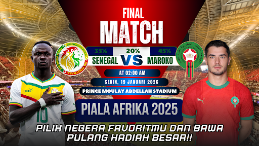 GARASISLOT Prediksi bola Senegal vs Maroko