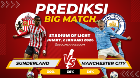 GARASISLOT Prediksi bola Sunderland vs Manchester City
