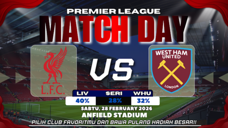 GARASISLOT Prediksi bola Liverpool vs West Ham United