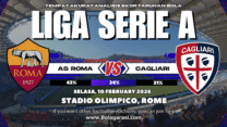GARASISLOT Prediksi bola AS Roma vs Cagliari