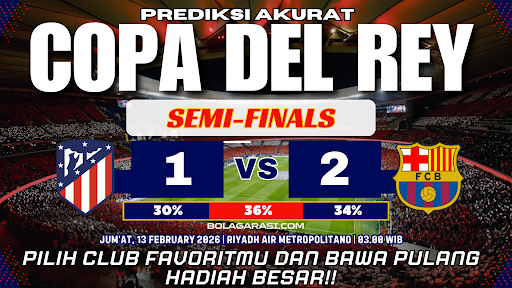 GARASISLOT Prediksi bola Atletico Madrid vs Barcelona