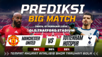 GARASISLOT Prediksi bola Manchester United vs Tottenham Hotspur