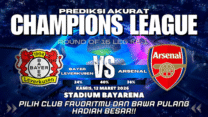 GARASISLOT Prediksi baola Bayer Leverkusen vs Arsenal