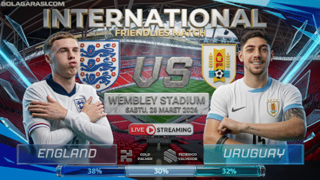 GARASISLOT Prediksi bola England vs Uruguay