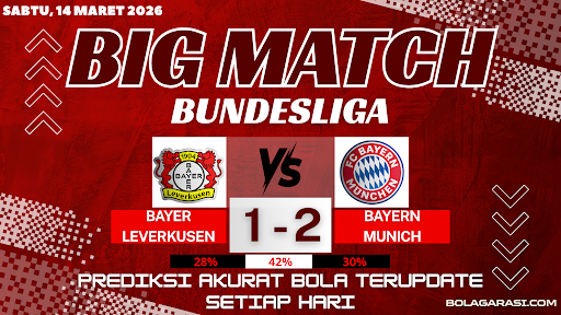 GARASISLOT Prediksi bola Bayer Leverkusen vs Bayern Munich