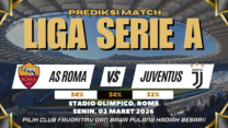 GARASISLOT Prediksi bola AS Roma vs Juventus