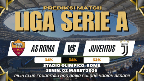 GARASISLOT Prediksi bola AS Roma vs Juventus