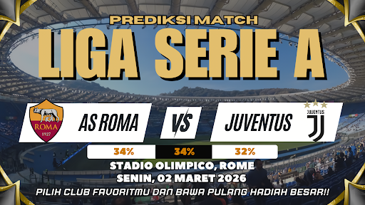 GARASISLOT Prediksi bola AS Roma vs Juventus