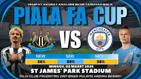 GARASISLOT Prediksi bola Newcastle United vs Manchester City