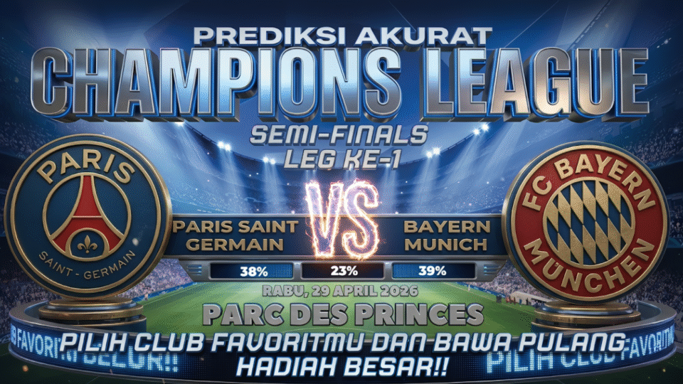 Prediksi PSG vs Bayern
