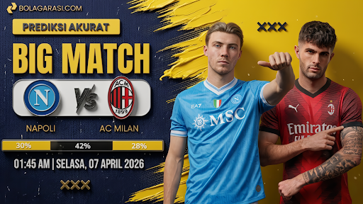 GARASISLOT Prediksi bola Napoli vs AC Milan