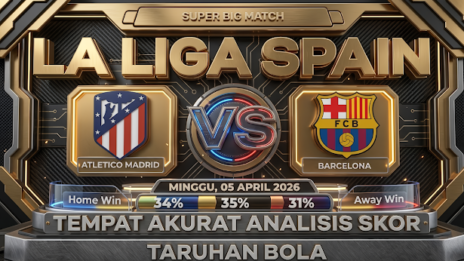 GARASISLOT Prediksi bola Atletico Madrid vs Barcelona
