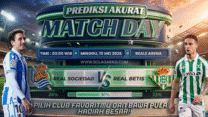 GARASISLOT Prediksi bola Real Sociedad vs Real Betis
